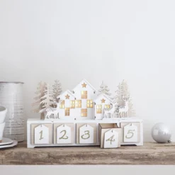 Holzadventskalender zum Befüllen Nordic House