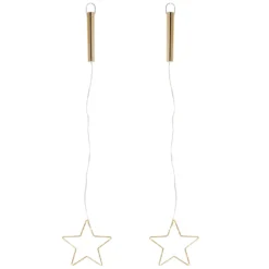 Kleines Osby LED Stern Duo gold