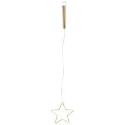 Kleines Osby LED Stern Duo gold