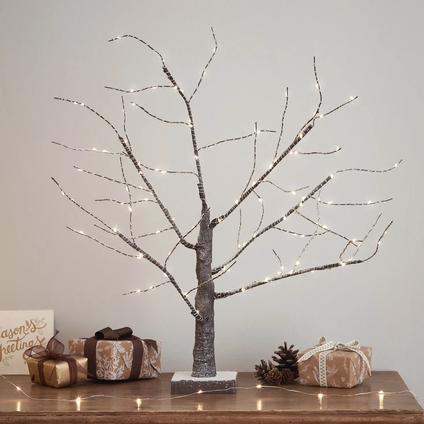 LED Baum Batteriebetrieb