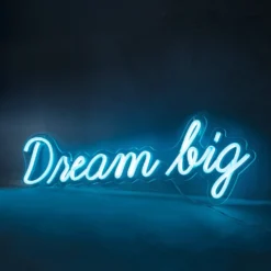 LED Neon Leuchtschriftzug Dream Big