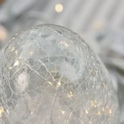 LED Osterei aus Glas