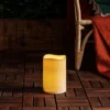 LED Outdoor Kerze Timer 17,5cm