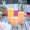 LED Outdoor Kerze Timer 18cm