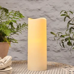 LED Outdoor Kerze 30 x 10cm