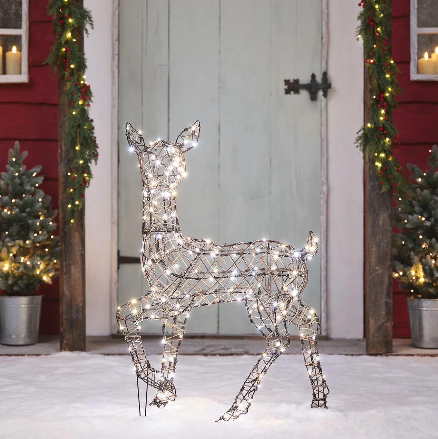 LED‑Rentier Hirschkuh L Studley