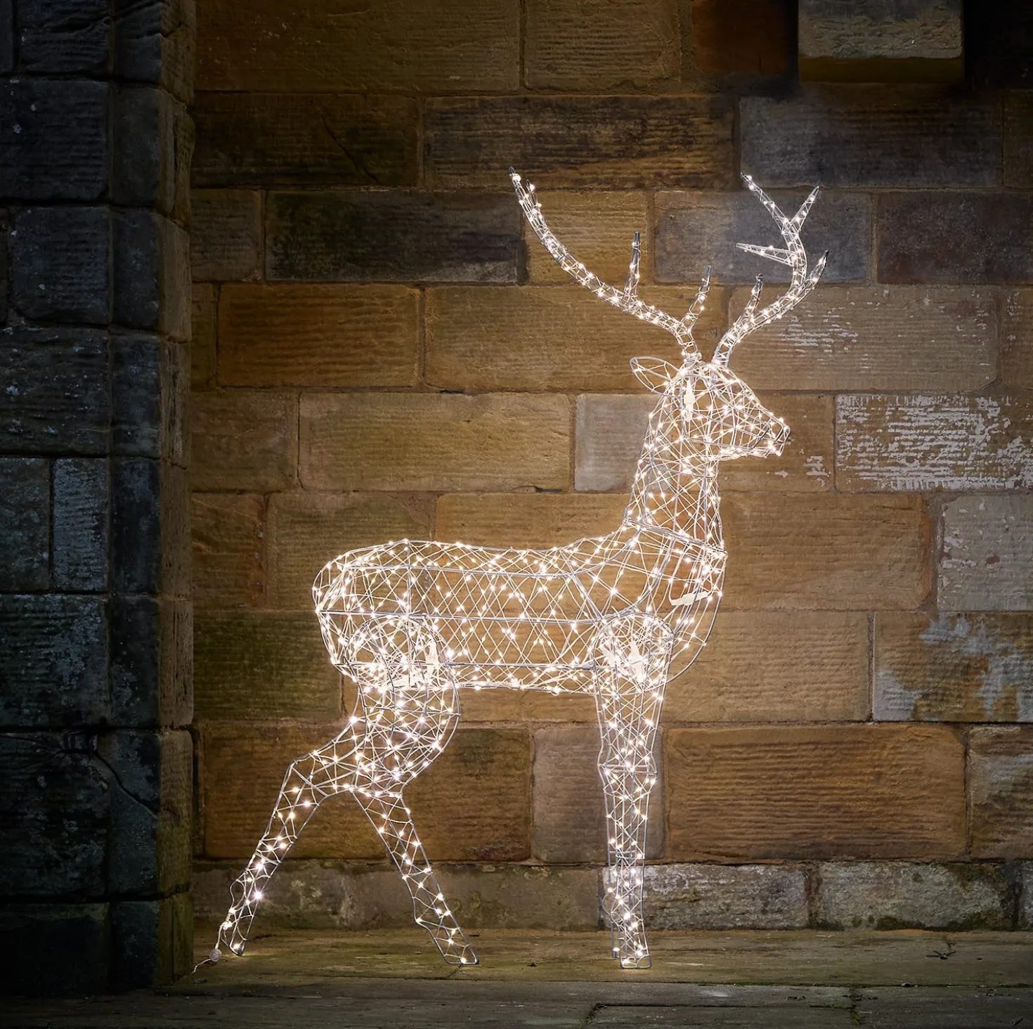 LED-Rentier Hirsch XL Duchy