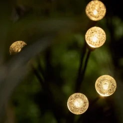 LED Solar Stableuchte Bubble Ball