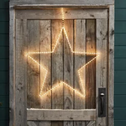 LED Stern Duo Weihnachtsbeleuchtung außen