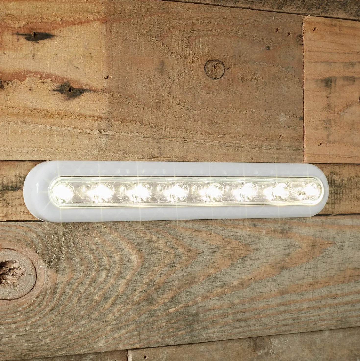 LED Touch Leuchtleisten 2er Set warmweiß Batteriebetrieb 28cm