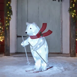 LED-Weihnachtsfigur Außen Polarbär