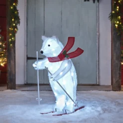 LED-Weihnachtsfigur Außen Polarbär