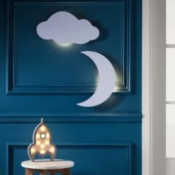 LED Wolke Nachtlicht Batterie mit Fernbedienung