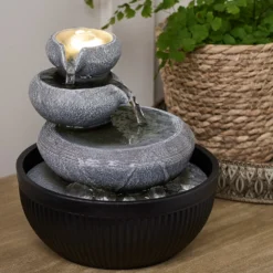 Lodore LED Zimmerbrunnen Kaskade