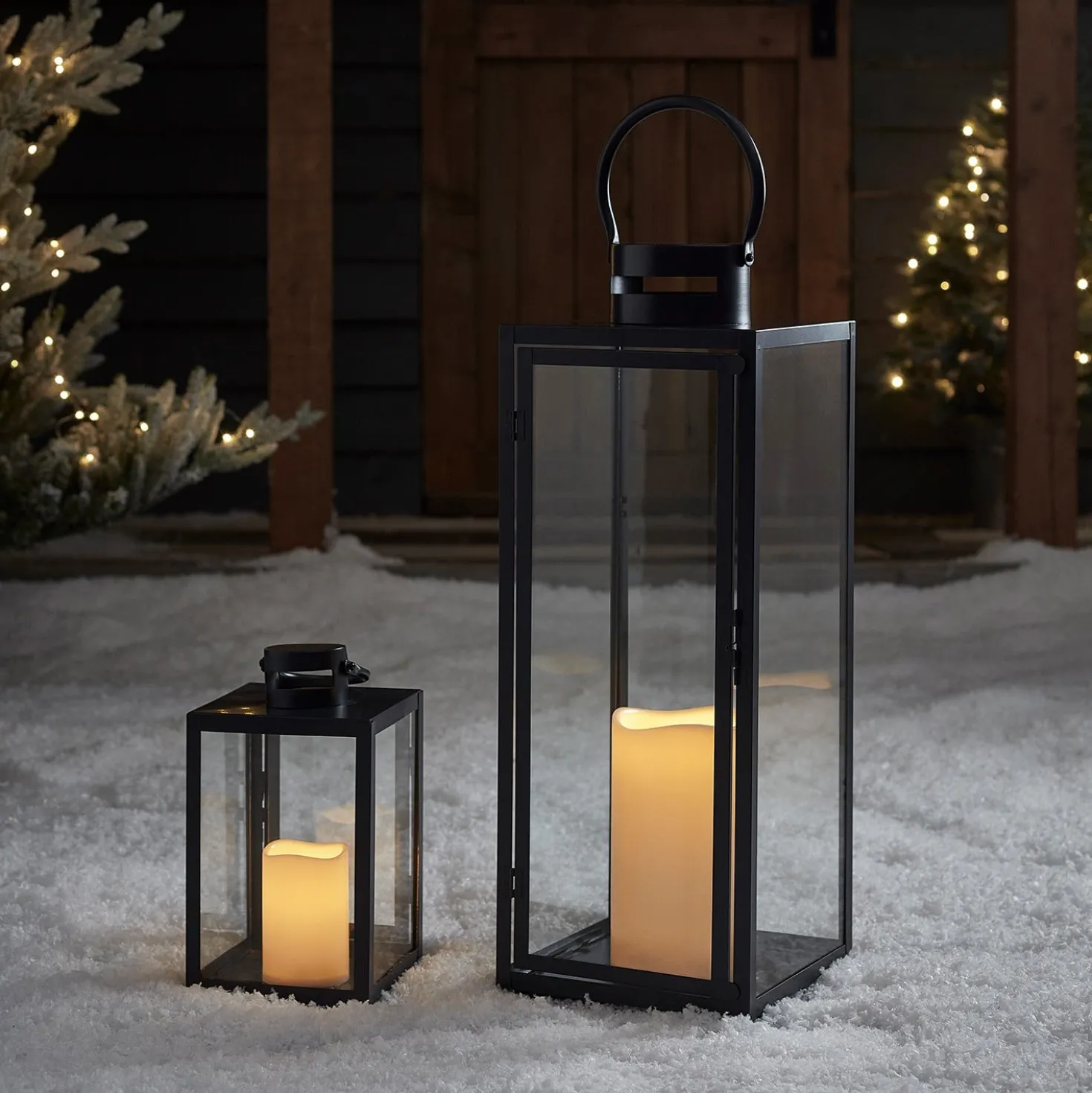Malvern LED Laternen Duo