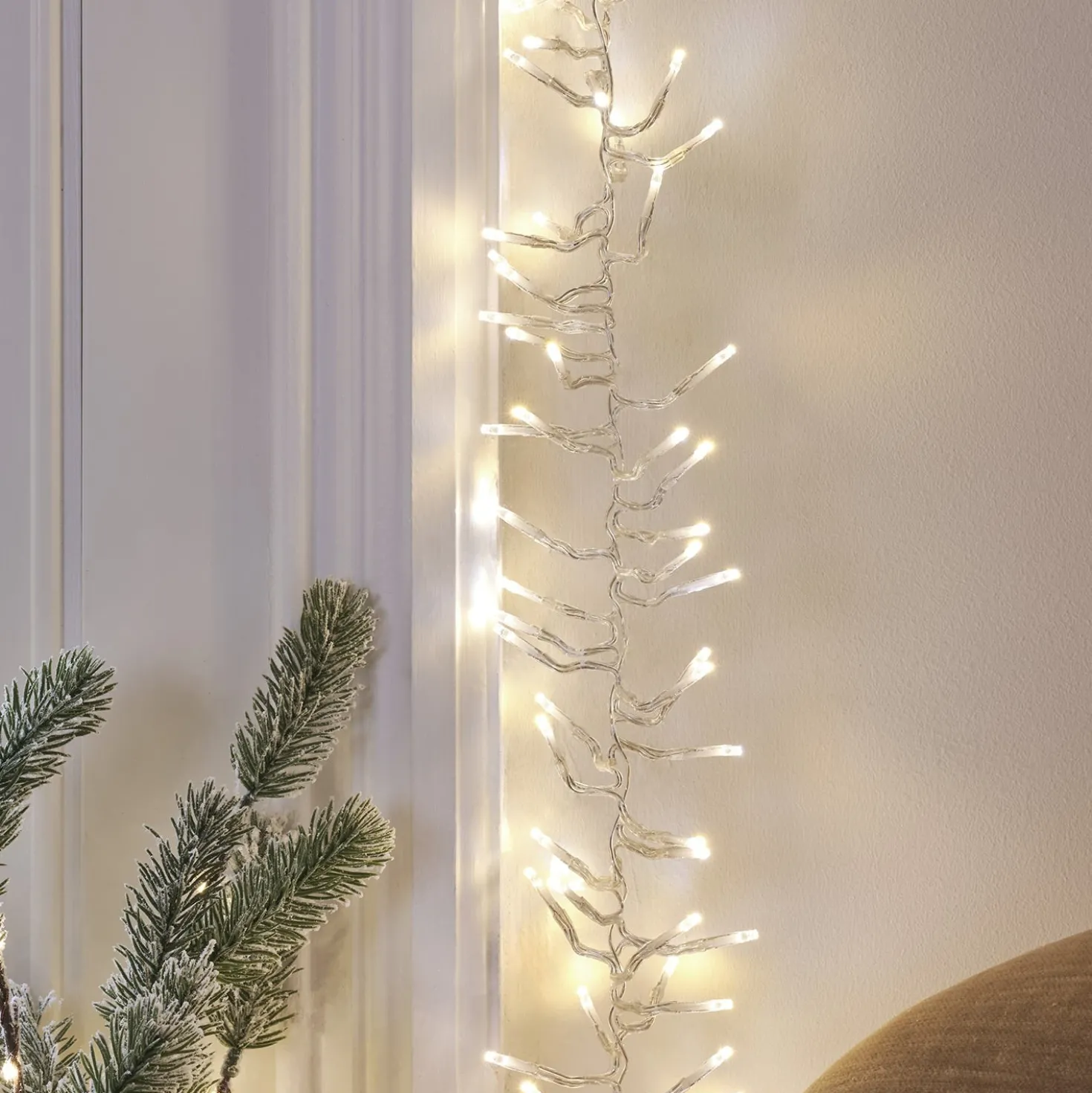 5m Bicolor LED Cluster Lichterkette