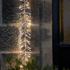 5m Bicolor LED Cluster Lichterkette