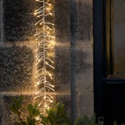 5m Bicolor LED Cluster Lichterkette