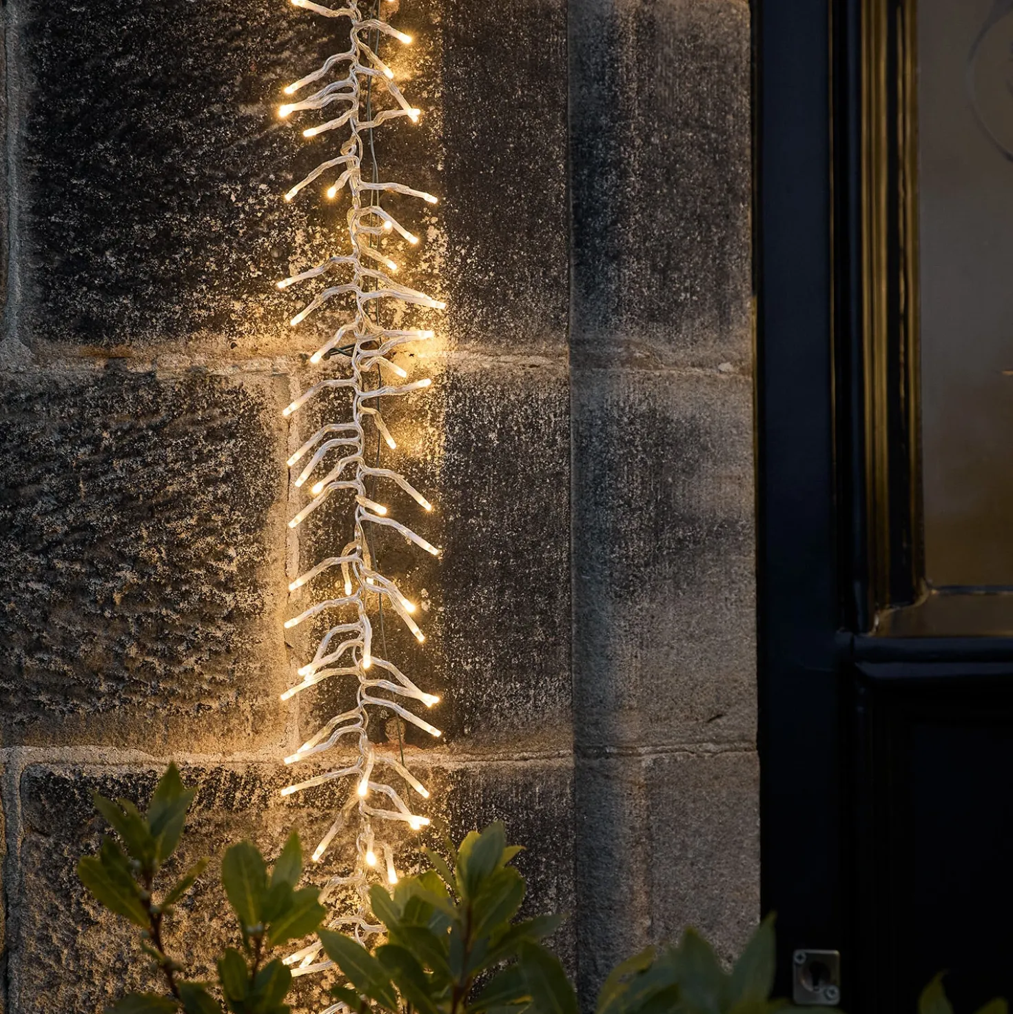 5m Bicolor LED Cluster Lichterkette