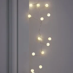 1,5m Cluster Micro Lichterkette Kugeln