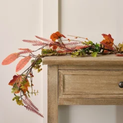 1,5m Herbstgirlande Ahornblätter