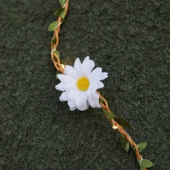 2m LED Micro Girlande Gänseblümchen