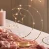 Mond Tischleuchte Ramadandeko gold