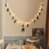 1,6 m "Trick or Treat" Halloween LED-Mikro-Girlande mit Timer & Spinne