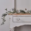 1,5m Weihnachtsgirlande Eicheln und weiße Beeren