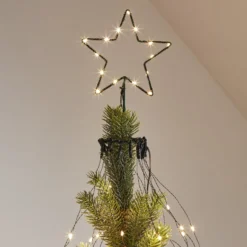 Osby LED Stern Weihnachtsbaummantel mit Baumspitze