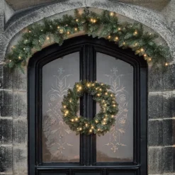 Outdoor Weihnachtsdeko-Set mit Beleuchtung