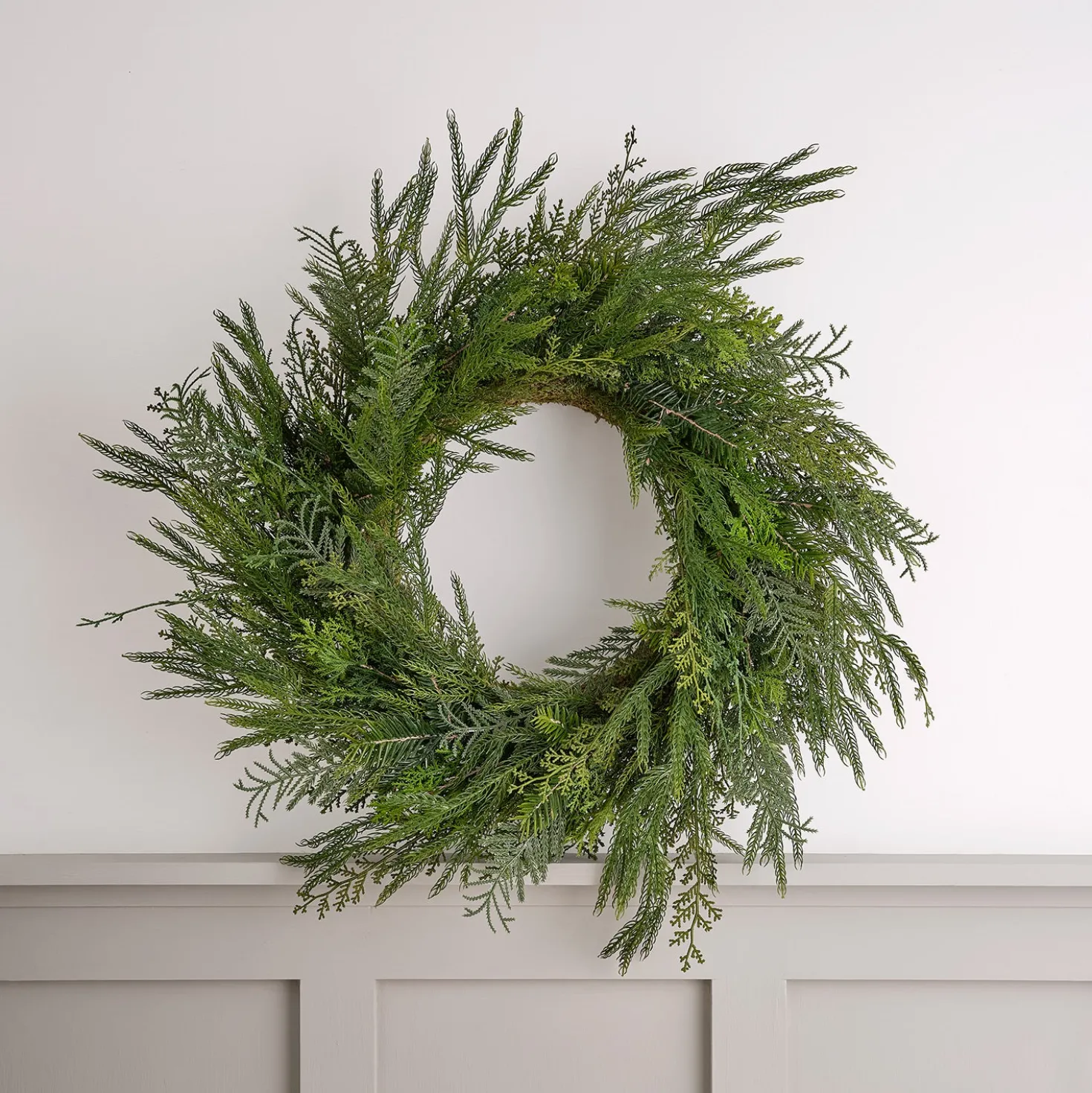 Premium Weihnachtskranz und Weihnachtsgirlande