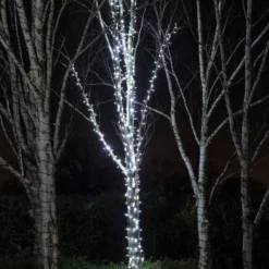 Pro Connect IP67, 10m 100er LED Lichterkette weiß koppelbar weißes Kabel