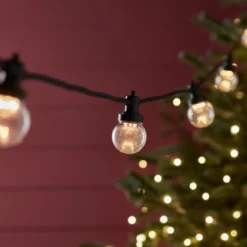 Pro Connect IP67, 50m 110er Party Lichterkette warmweiß koppelbar schwarzes Kabel