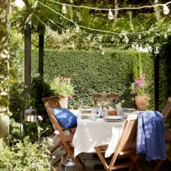 Pro Connect von 25m 50er Party Lichterkette warmweiß transparente Birnen koppelbar weißes Kabel