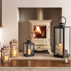 Salcombe Holz LED Laterne