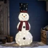 Schneemann LED Weihnachtsfigur