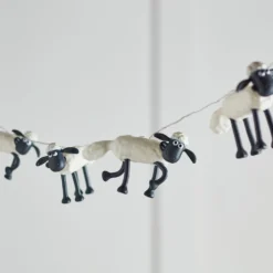 Shaun the Sheep™ 8er Lichterkette mit Fernbedienung