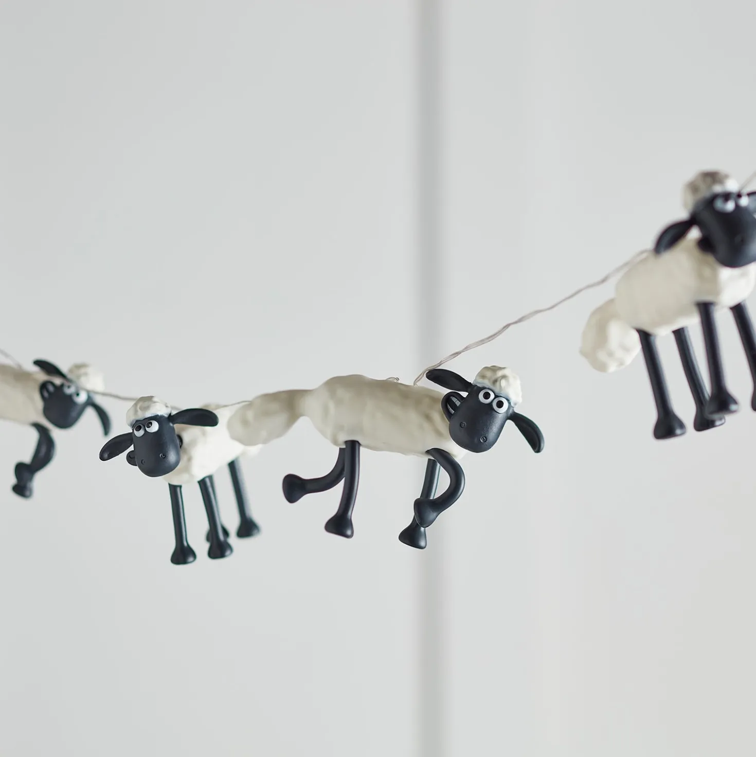 Shaun the Sheep™ 8er Lichterkette mit Fernbedienung