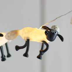 Shaun the Sheep™ 8er Lichterkette mit Fernbedienung