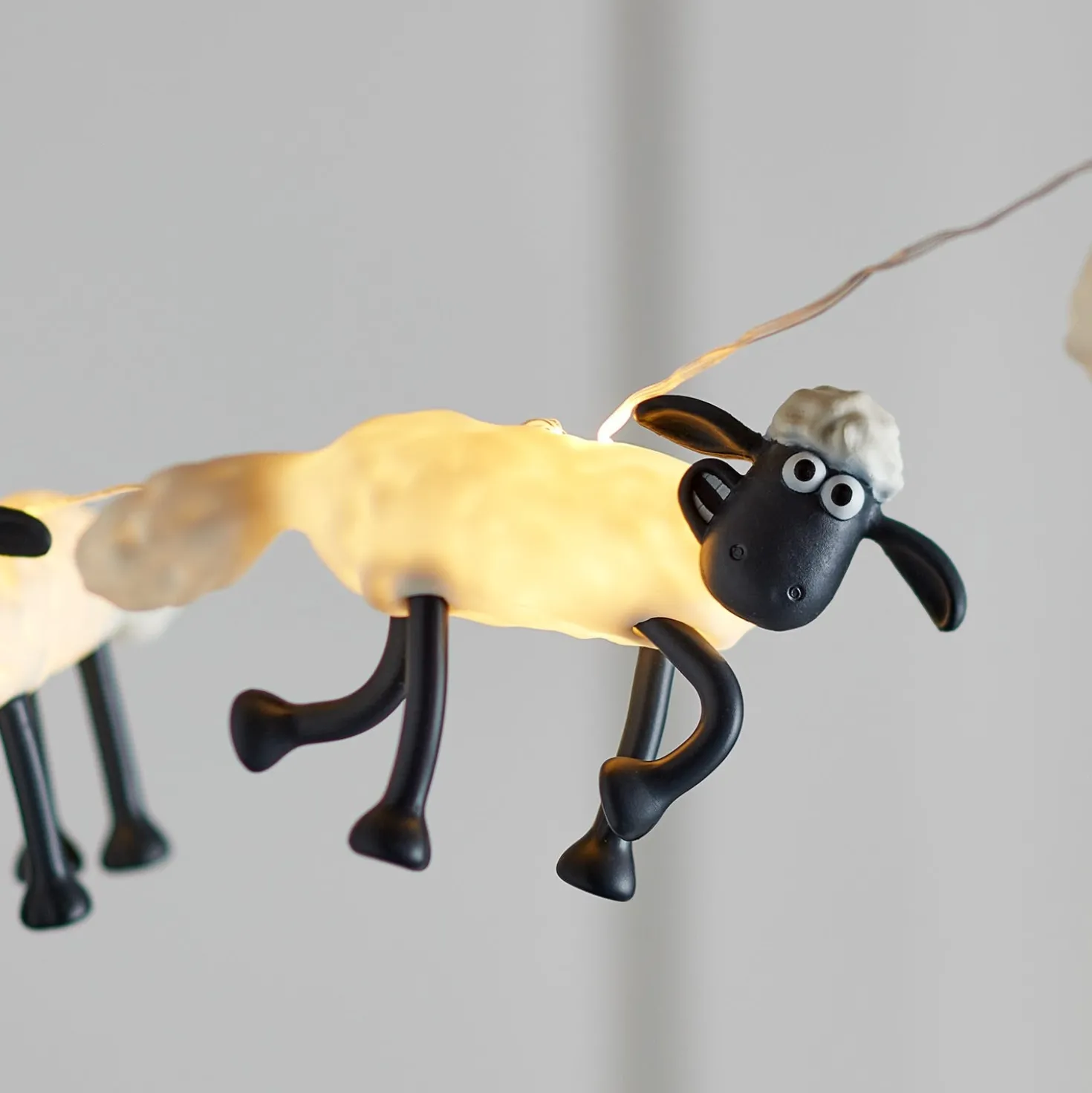 Shaun the Sheep™ 8er Lichterkette mit Fernbedienung