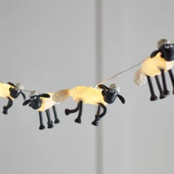 Shaun the Sheep™ 8er Lichterkette mit Fernbedienung