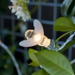 Solarbetriebene Bienen-Lichterkette mit 20 LEDs