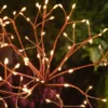 Solar Gartenstecker "Feuerwerk" mit warmweißen LEDs
