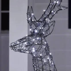 Springendes LED-Rentier Hirsch L Harlow