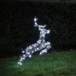 Springendes LED-Rentier Hirsch M Harlow