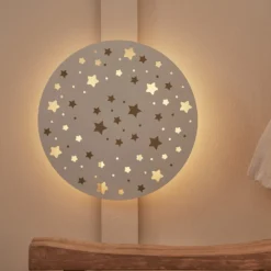 Sternenhimmel Wandleuchte wiederaufladbar
