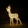 Swinsty 1,25m Bicolor LED Acryl Rentier Vater