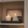 TruGlow® LED-Kerze im Glas mit Fernbedienung