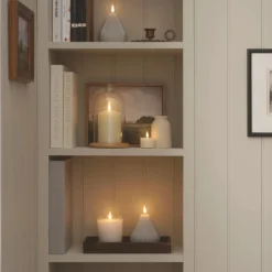 TruGlow® LED-Kerze im Glas mit Fernbedienung